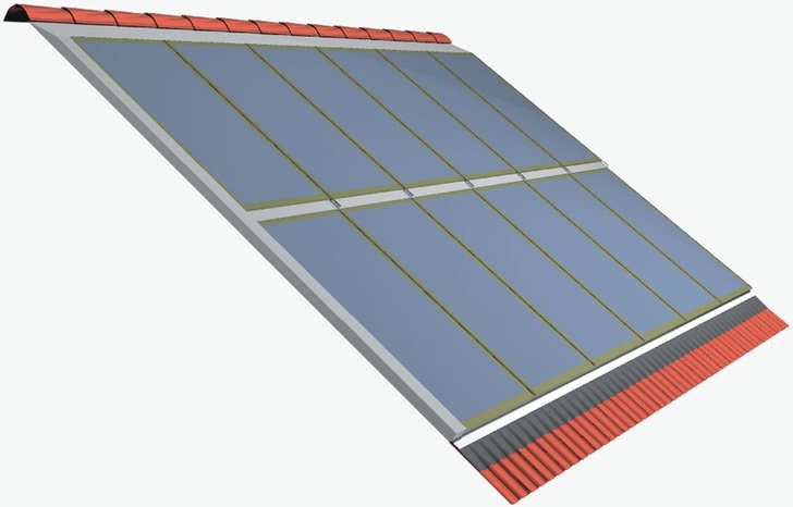 CitrinSolar: Modulkollektor CS300M. - © CitrinSolar
