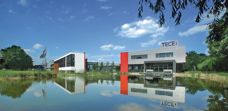 Tece hat seinen Firmensitz in Emsdetten ausgebaut. - © Tece
