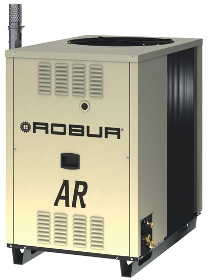 Robur: Die Gaswärmepumpe GAHP-AR kann im Winter heizen und im Sommer kühlen. - © Robur

