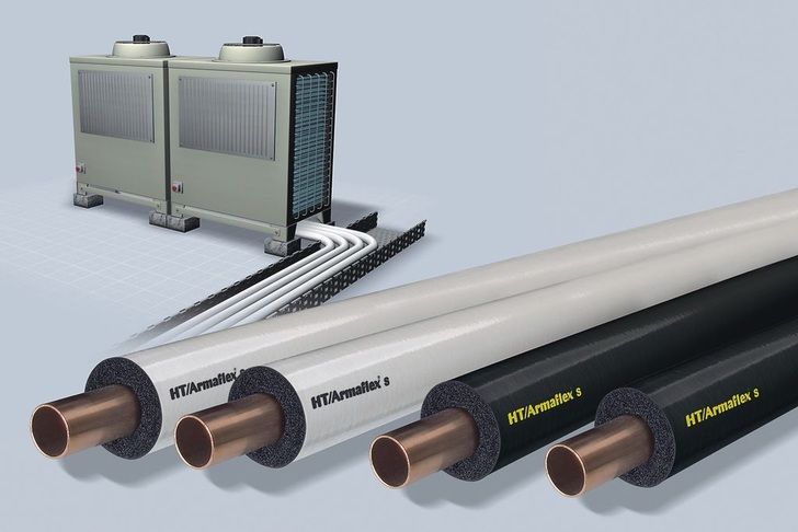Armacell: HT/Armaflex S soll für höhere Effizienz an Kälteanlagen im Freien sorgen.