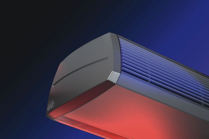 Biddle: Komfort-Luftschleier CA-R410a.