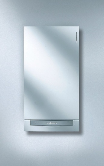 Viessmann: Gas-Brennwertgerät Vitodens 300-W mit Hocheffizienzpumpe.