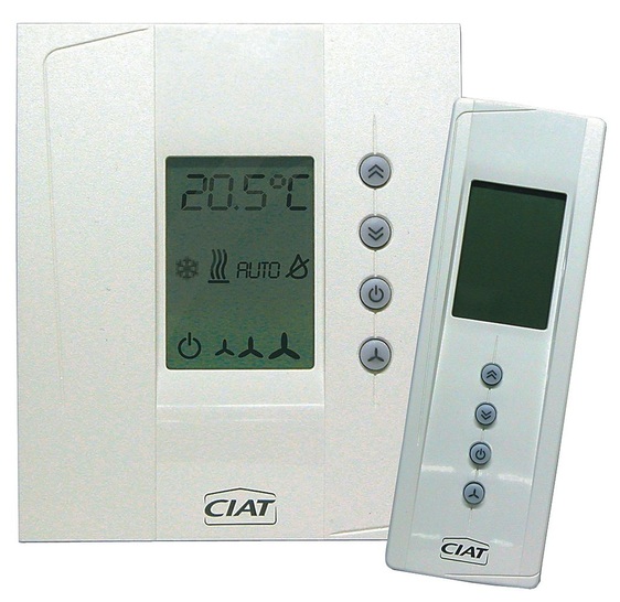 Ciat: PID-Regelung V3000 für Fancoils und Deckenkassetten. - © Ciat
 Ciat: PID-Regelung V3000 für Fancoils und Deckenkassetten.