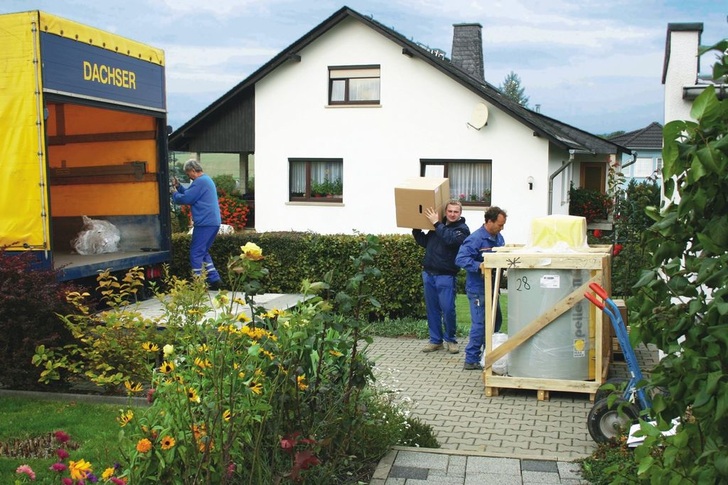 Anlieferung des 10000sten Pelletti für ein Einfamilienhaus in Greiz. - © Paradigma
