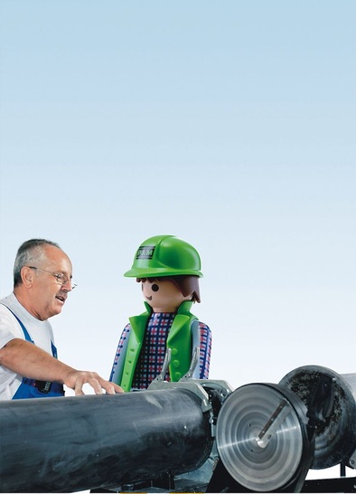 geobra Brandstätter („Playmobil“) überzeugen die Material­eigenschaften und die Verarbeitung des Pluvia-Systems.