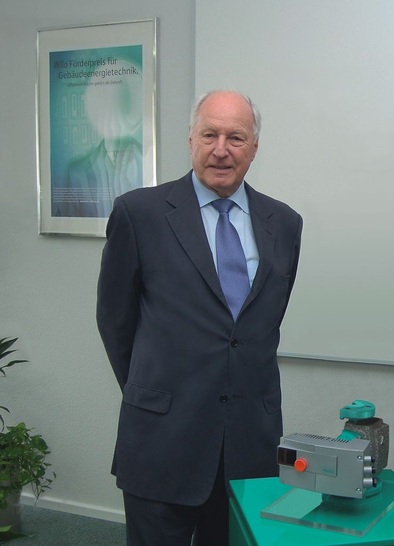 Dr. Jochen Opländer rief gemeinsam mit seinen Söhnen Jan und Felix die Wilo Stiftung ins Leben. Sie stellt 80000 Euro pro Jahr für die Förderung und Motivation des Nachwuchses bereit.