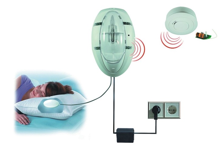 Ei Electronics: Warnsystem Ei170RF-D für Taube und Hörgeschädigte. - © Ei Electronics
