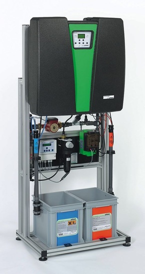 Grünbeck: Chlordioxiderzeugungsanlage Geno-Baktox Pro.