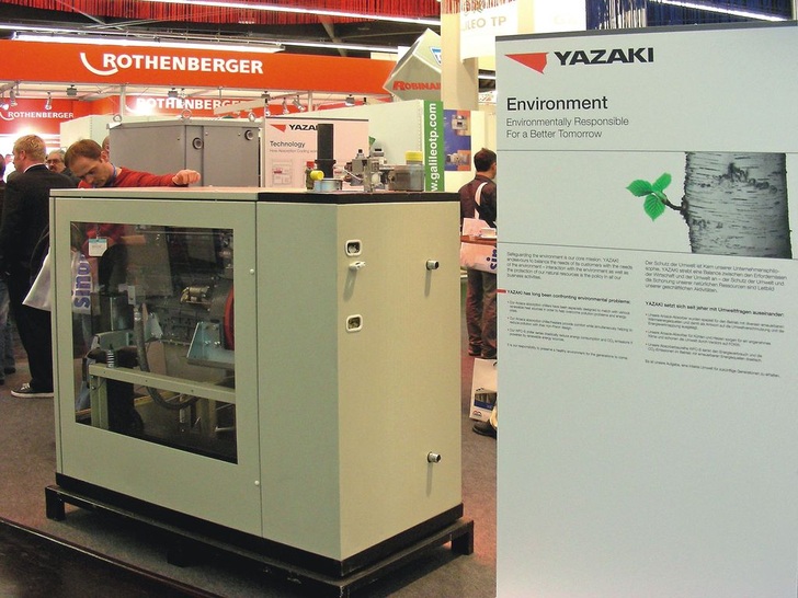 BHKW und Sorptionskältemaschinen werden aufgrund mehrerer Trends künftig in vielen Anlagen gemeinsam die Energieversorgung sicherstellen. Für solche Verbundanlagen interessierten sich auch die Chillventa-Fachbesucher. Yazaki hatte neben seinem 17,5-kW-Absorber auch ein leistungsvariables BHKW von Spilling ausgestellt und damit für große Aufmerksamkeit gesorgt.