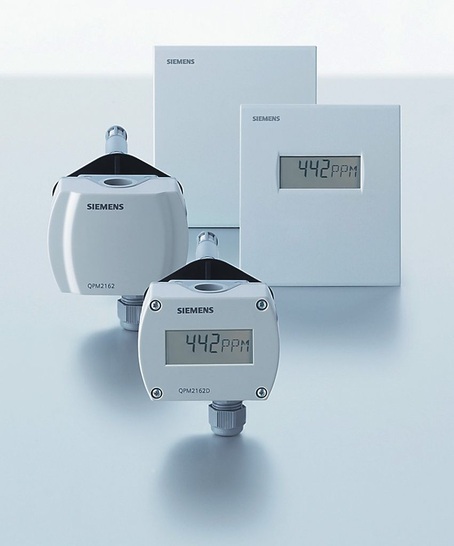 Siemens BT: Sensoren zur Messung der Luftqualität. - © Siemens BT
