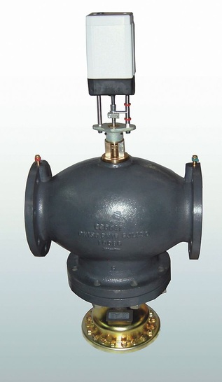 Danfoss: Das druckunab­hängige Regelventil AB-QM DN150 ­vereint die Funk­tionen Regelung und hydraulischer Abgleich in einem Gerät und eignet sich für Volumenströme bis zu 145 m3/h.