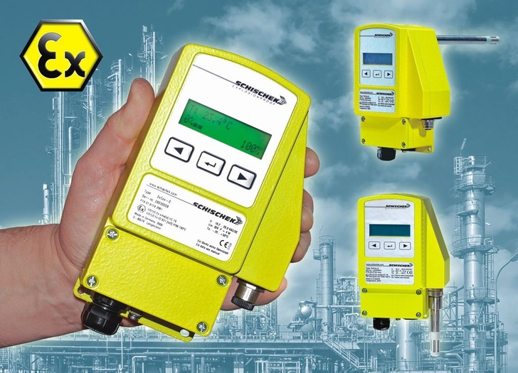Schischek: Mit dem ExCos-Sensorkonzept können ohne Ex-i-Modul im Schaltschrank und ohne eigensicheren Stromkreis in den Zonen 1, 2, 21 und 22 Temperatur, Feuchte, Druck und Differenzdruck gemessen werden.