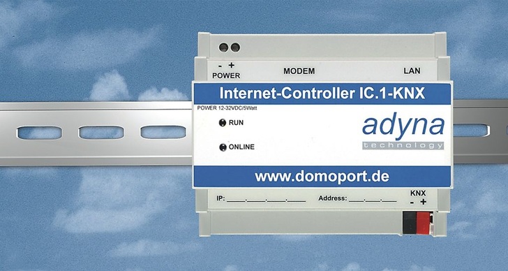 Adyna: Internet-Controller IC.1-KNX. - © Adyna
