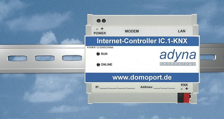 Adyna: Internet-Controller IC.1-KNX.