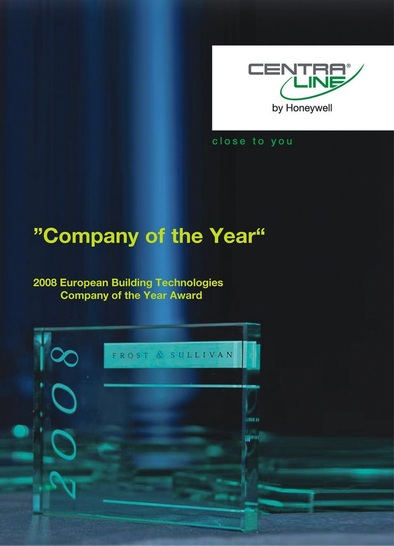 CentraLine ist mit dem “European Building Technologies Company of the Year Award“ ausgezeichnet worden. - © CentraLine/Honeywell
