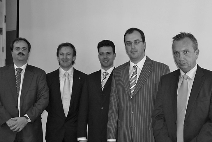 Hans-Jörg Schweinzer, Norbert Heger, Sven Gensmüller, Martin Mentzel, Jörg Teichmann