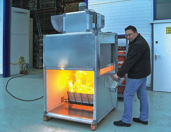 Reven hat gemeinsam mit dem TÜV Süd einen Prüfstand für Fettabscheider eingerichtet. - © Reven
 Reven hat gemeinsam mit dem TÜV Süd einen Prüfstand für Fettabscheider eingerichtet.