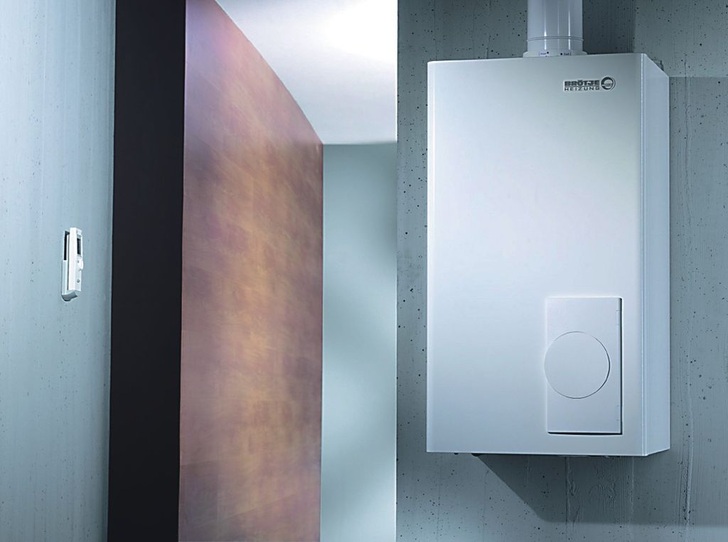 Brötje: Die EcoTherm-Kompakt-Serie bietet Gas-Brennwerttechnik auch für Etagenwohnungen. - © Brötje
