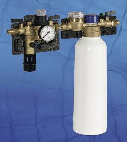 Honeywell NK300soft: Nachfüllkombination und Enthärtungseinheit.