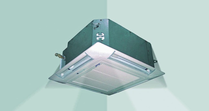 Airwell: DC-Inverter-Kassette CK DCI für das Format 600 × 600 mm.