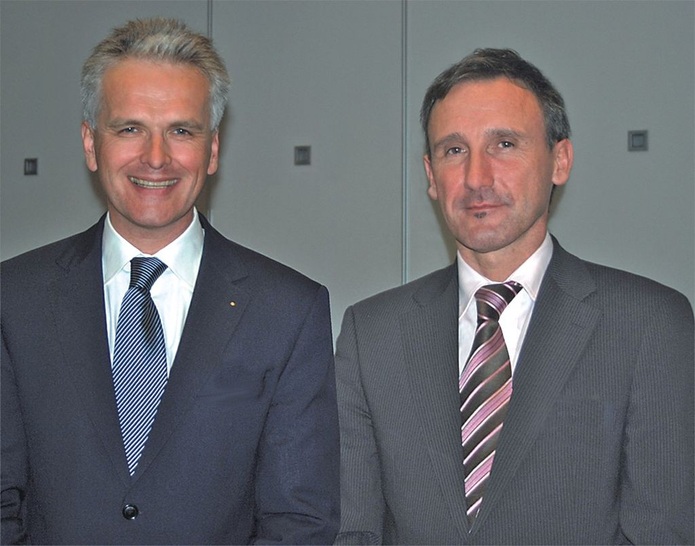 Christoph Kaup und Christian Backes übernehmen ab dem Sommersemester 2009 einen Lehrauftrag am Umweltcampus Birkenfeld. - © Howatherm / Schiller-Krenz
