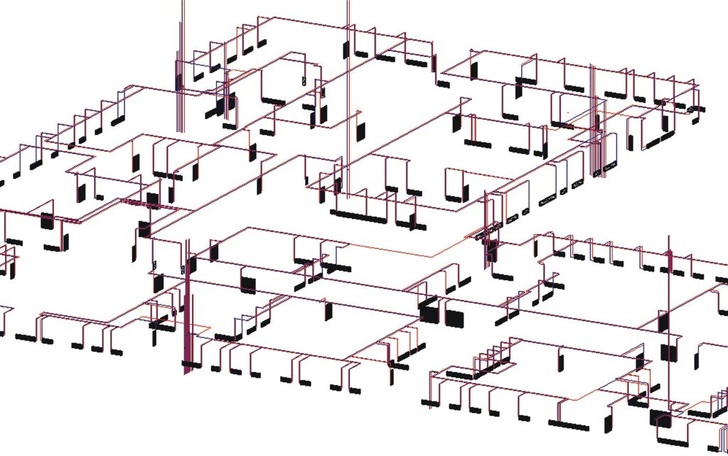 mh-software: Schema mit mh-Rohrcalc. - © mh-software
