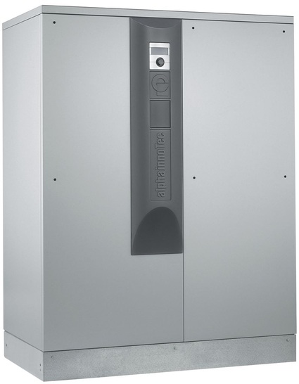 Alpha-InnoTec: Die SWP 1600 mit 160kW kann in einer Reihenschaltung bis zu 640kW Heizlast abdecken. - © Alpha-InnoTec
