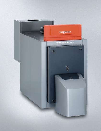 Viessmann: Öl-Brennwertheizkessel Vitoradial 300-T.