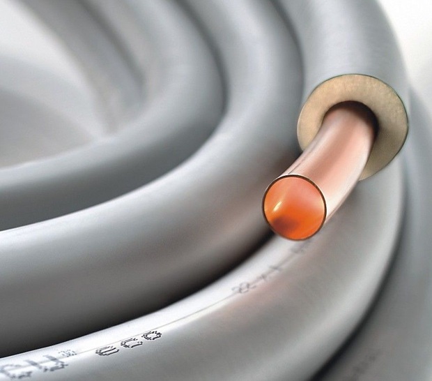 Werkseitig von KME mit besonders effizienter Wärmedämmung versehen: Wicu Eco. - © KME
 Werkseitig von KME mit besonders effizienter Wärmedämmung versehen: Wicu Eco.