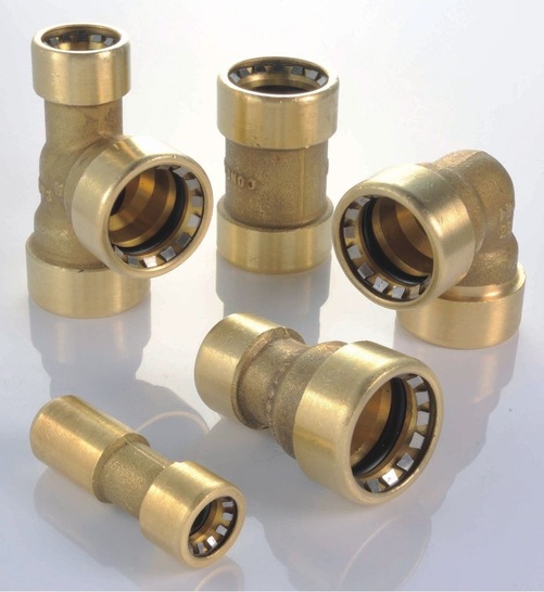 IBP: Steckfitting-Multitalent Conex Push-Fit. - © IBP
 IBP: Steckfitting-Multitalent Conex Push-Fit.