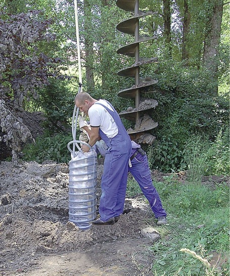 Rehau: Helix-Sonde PE-Xa. - © Rehau
 Rehau: Helix-Sonde PE-Xa.