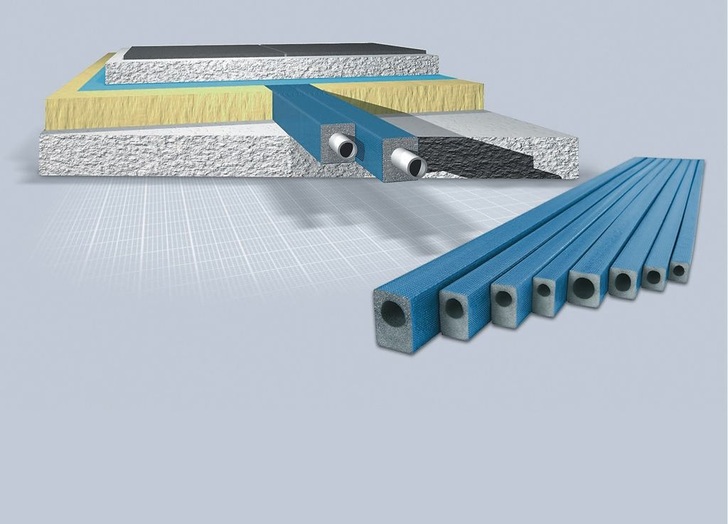 Wieland: Werkseitig wärmegedämmtes Kupferrohr CTX Energy.