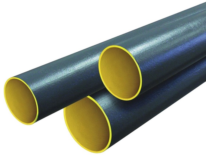 Düker: MLK Rohre mit Protec-Beschichtung - © Düker
 Düker: MLK Rohre mit Protec-Beschichtung