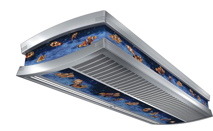 TTL: Design-Luftschleier TTL-Avantgarde mit individuellen Gestaltungsmöglichkeiten. - © TTL
 TTL: Design-Luftschleier TTL-Avantgarde mit individuellen Gestaltungsmöglichkeiten.