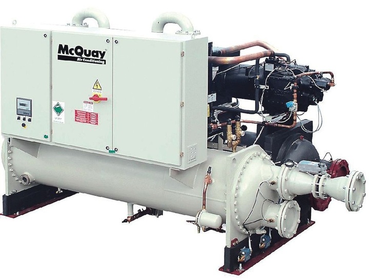 Aircool: McQuay PFS-Kaltwassersatz mit 1150 kW Kälteleistung. - © Aircool
