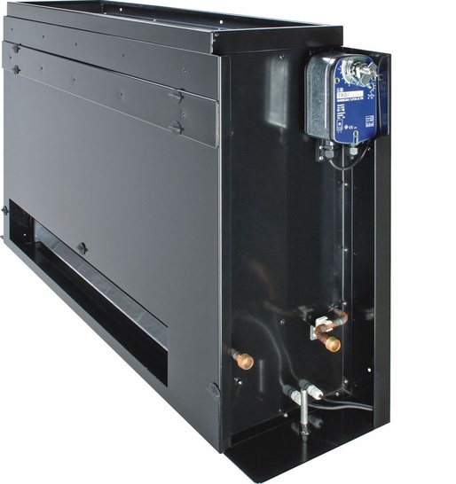 Trox: Dezentrales Brüstungsgerät mit PCM. - © Trox
 Trox: Dezentrales Brüstungsgerät mit PCM.