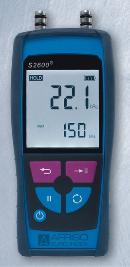 Afriso-Euro-Index: Das Duckmessgerät S2600 ist nach EN 50379-2 zertifiziert und somit auch für amtliche Messungen geeignet. - © Afriso-Euro-Index
 Afriso-Euro-Index: Das Duckmessgerät S2600 ist nach EN 50379-2 zertifiziert und somit auch für amtliche Messungen geeignet.