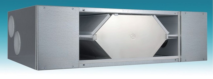 Heinemann: Flaches Lüftungsgerät für die Sanierung. - © Heinemann
 Heinemann: Flaches Lüftungsgerät für die Sanierung.