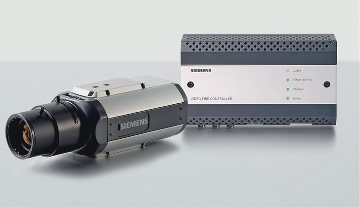 Siemens Building Technologies: Mit dem neuen Video Fire Controller können bei einem Brandalarm oder Störfall Live-Bild-Sequenzen des Ereignisses automatisch an eine Leitstelle übermittelt werden