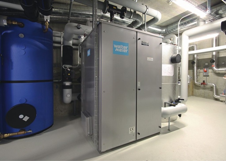 Die Yazaki-Absorptionskältemaschine ist über einen Bereich von 30 bis 100 % ­regelbar. Dies erlaubt eine bedarfsorientierte Kälteerzeugung,…