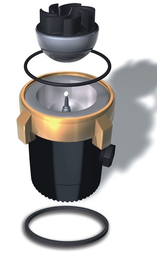 Laing: Der Austauschmotor Ecocirc E1-11 passt auf alle gängigen Trinkwasserzirkulationspumpen und reduziert den Strom­verbrauch um fast 70 %.