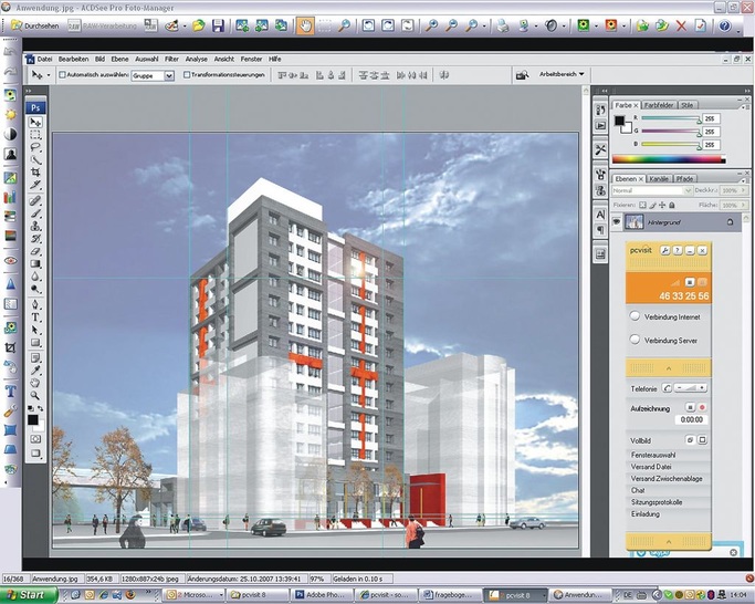 Ob 3D-Modelle, CAD-Pläne, Kalkulationen, Ausschreibungstexte… - © Pcvisit
