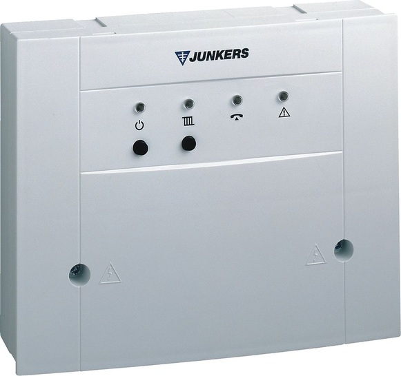 Junkers: Der Telefonfernschalter Netcom 100 setzt im Falle einer Heizungsstörung eine Sprachmeldung über das Telefon ab. - © Junkers
 Junkers: Der Telefonfernschalter Netcom 100 setzt im Falle einer Heizungsstörung eine Sprachmeldung über das Telefon ab.