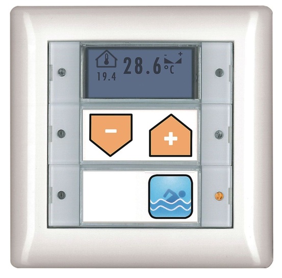 Fernbedienung zur Überwachung und Steuerung der Lüftungs- und Klimageräte von Menerga. - © Menerga
 Fernbedienung zur Überwachung und Steuerung der Lüftungs- und Klimageräte von Menerga.