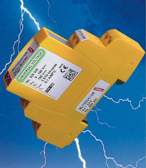 Dehn: Blitzstrom- und Überspannungsableiter Blitzductor XTU ohne fest ausgewiesene Nennspannung. - © Dehn
 Dehn: Blitzstrom- und Überspannungsableiter Blitzductor XTU ohne fest ausgewiesene Nennspannung.