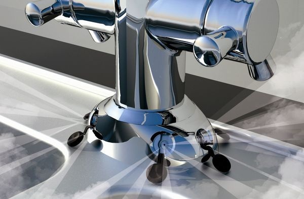 Die automatische Sprinkleranlage “Automist“ im Einsatz.