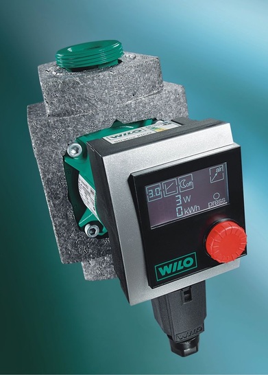 Hocheffizienzpumpe Wilo-Stratos Pico mit 3-Watt-Technologie.