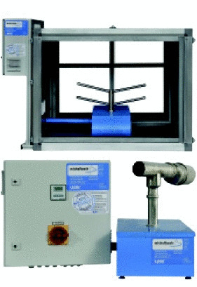 Der neue Lumi-Dampfluftbefeuchter (oben für Kanalinte­gration, unten für die Raumaufstellung) arbeitet mit voll ­entsalztem Wasser und ist dadurch quasi wartungsfrei.