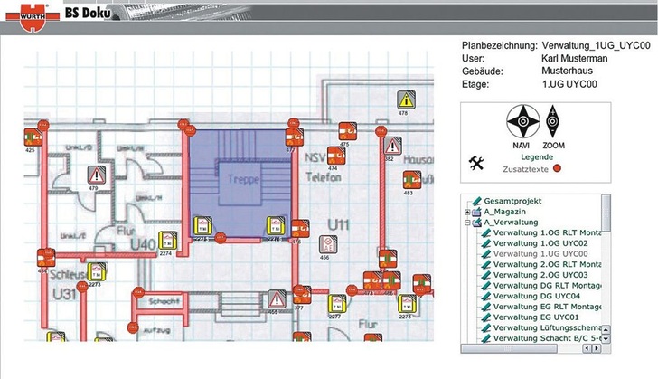 Würth: Screenshot aus BS Doku. - © Würth
 Würth: Screenshot aus BS Doku.
