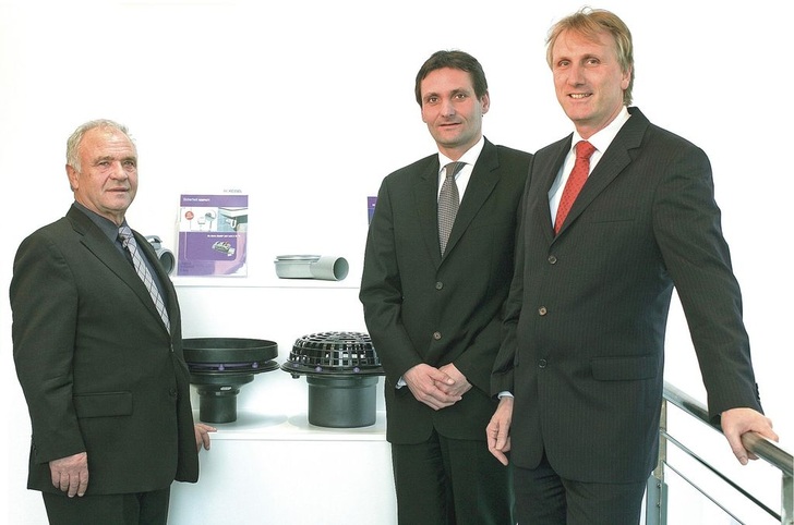 Führungstrio der Kessel AG (v.l.): Bernhard Kessel (Vorsitz) und seine Vorstandskollegen ­Alexander Kessel (Vertrieb, Marketing und Personal) und Edgar Thiemt (Technik und Finanzen).